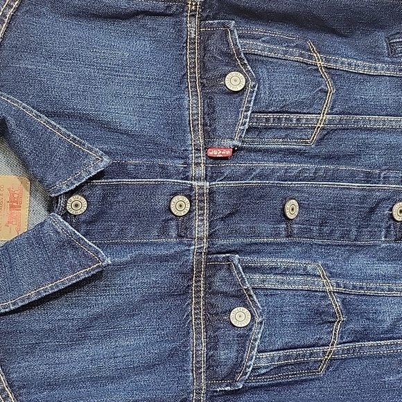 Levi's Denim Jean Trucker Jacket - Size Small - Picture 2 of 14
